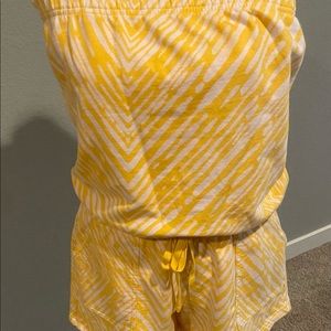 Cotton Romper, Size Small